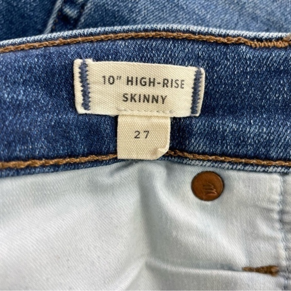 Madewell 10” High-Rise Skinny Jeans - Picture 12 of 16